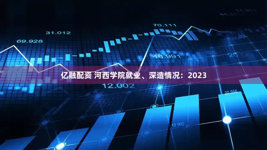 亿融配资 河西学院就业、深造情况：2023