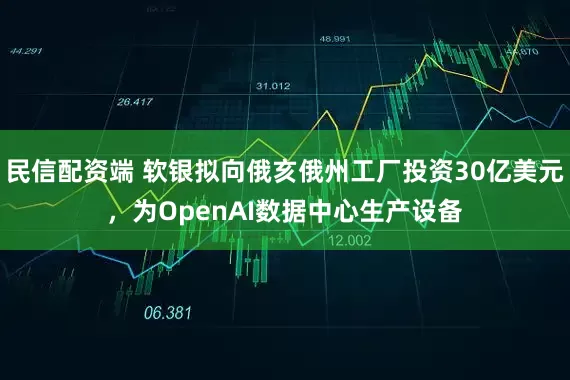民信配资端 软银拟向俄亥俄州工厂投资30亿美元，为OpenAI数据中心生产设备
